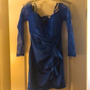 A Flare For The Sass Satin Mini Dress Fashion Nova